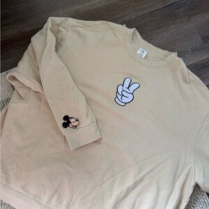 Disney Parks Peace Sign Crewneck